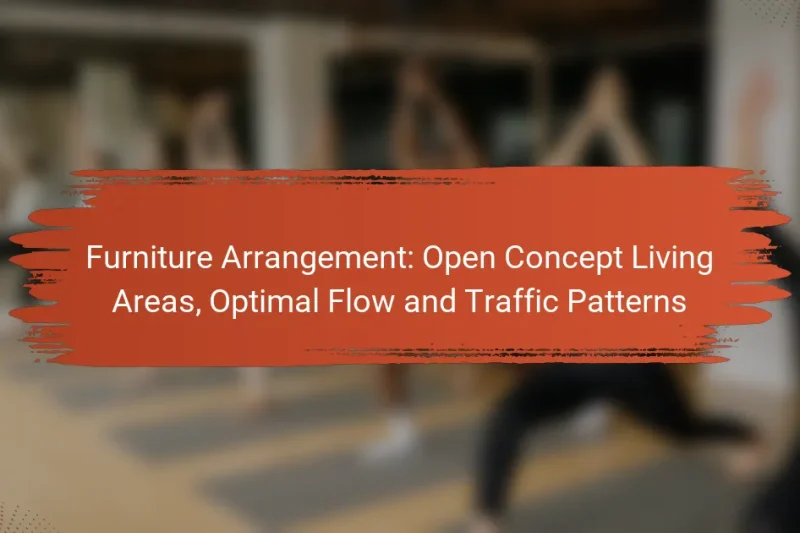 Disposizione dei Mobili: Aree Living Open Concept, Flusso Ottimale e Schemi di Traffico