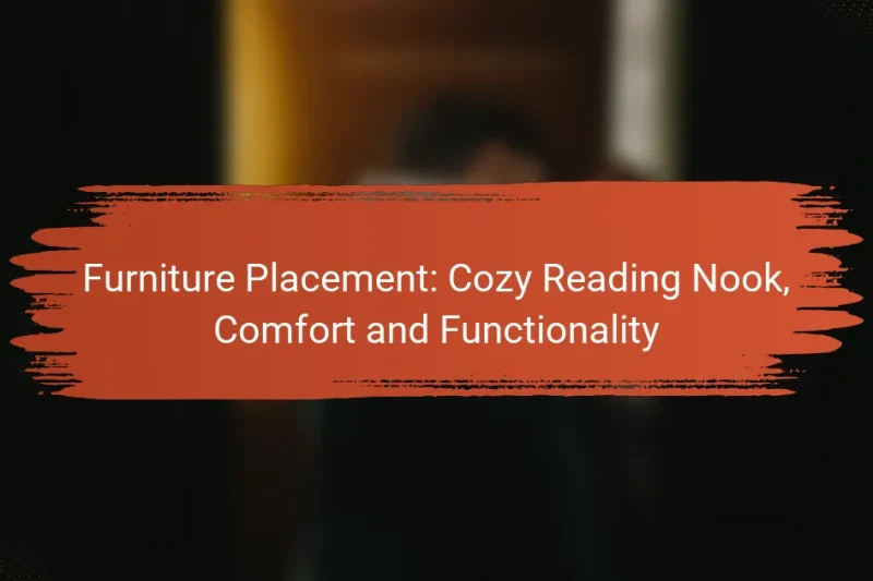 Posizionamento dei Mobili: Angolo Lettura Accogliente, Comfort e Funzionalità