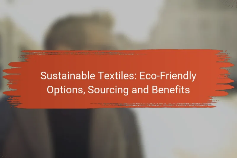 Tessuti Sostenibili: Opzioni Eco-Friendly, Sourcing e Benefici
