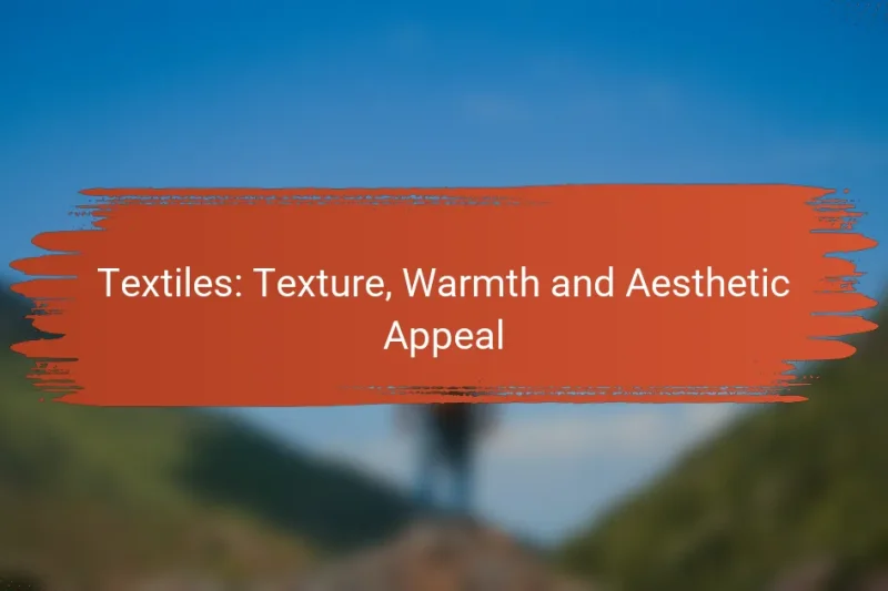 Tessuti: Texture, Calore e Appeal Estetico